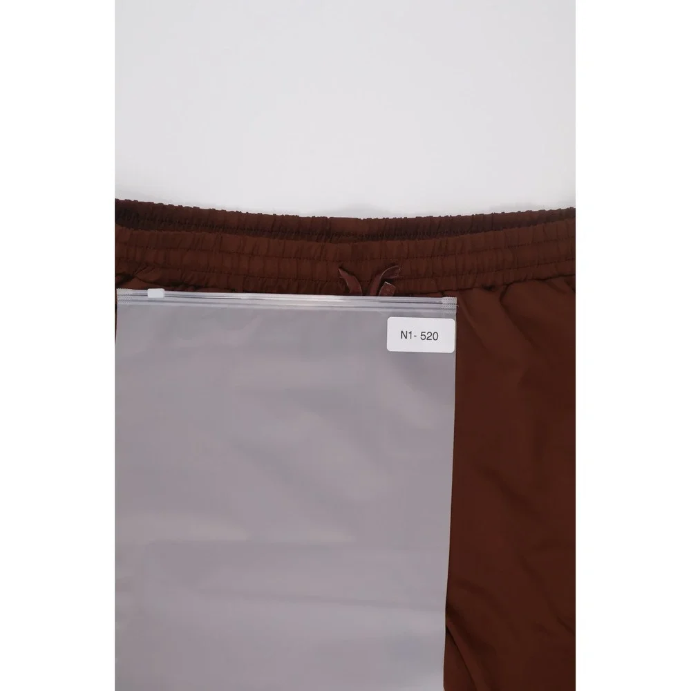 The Back Forty Womens Shorts Athletic Lounge Brown Solid 2XL Excellent